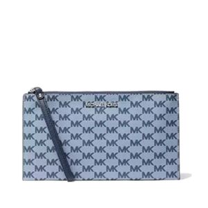 Michael Kors Jet Set Logo Coated Canvas Pouch
